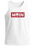 Herren Tank-Top Schriftzug Moin Skull Totenkopf Aufdruck Print Parodie Muskelshirt Neverless®preview