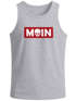 Herren Tank-Top Schriftzug Moin Skull Totenkopf Aufdruck Print Parodie Muskelshirt Neverless®preview