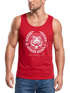 Herren Tank-Top Schriftzug Oldschool Print Tiger Bedruck Muskelshirt Muscle Shirt Neverless®preview