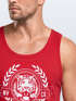 Herren Tank-Top Schriftzug Oldschool Print Tiger Bedruck Muskelshirt Muscle Shirt Neverless®preview