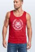 Herren Tank-Top Schriftzug Oldschool Print Tiger Bedruck Muskelshirt Muscle Shirt Neverless®preview
