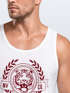 Herren Tank-Top Schriftzug Oldschool Print Tiger Bedruck Muskelshirt Muscle Shirt Neverless®preview