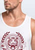 Herren Tank-Top Schriftzug Oldschool Print Tiger Bedruck Muskelshirt Muscle Shirt Neverless®preview