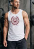 Herren Tank-Top Schriftzug Oldschool Print Tiger Bedruck Muskelshirt Muscle Shirt Neverless®preview