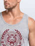 Herren Tank-Top Schriftzug Oldschool Print Tiger Bedruck Muskelshirt Muscle Shirt Neverless®preview