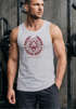 Herren Tank-Top Schriftzug Oldschool Print Tiger Bedruck Muskelshirt Muscle Shirt Neverless®preview