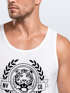 Herren Tank-Top Schriftzug Oldschool Print Tiger Bedruck Muskelshirt Muscle Shirt Neverless®preview
