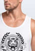 Herren Tank-Top Schriftzug Oldschool Print Tiger Bedruck Muskelshirt Muscle Shirt Neverless®preview
