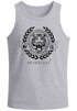 Herren Tank-Top Schriftzug Oldschool Print Tiger Bedruck Muskelshirt Muscle Shirt Neverless®preview