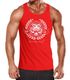 Herren Tank-Top Schriftzug Oldschool Print Tiger Bedruck Muskelshirt Muscle Shirt Neverless®preview