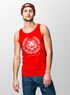 Herren Tank-Top Schriftzug Oldschool Print Tiger Bedruck Muskelshirt Muscle Shirt Neverless®preview