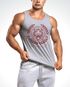 Herren Tank-Top Schriftzug Oldschool Print Tiger Bedruck Muskelshirt Muscle Shirt Neverless®preview