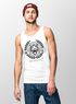 Herren Tank-Top Schriftzug Oldschool Print Tiger Bedruck Muskelshirt Muscle Shirt Neverless®preview