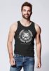 Herren Tank-Top Schriftzug Oldschool Print Tiger Bedruck Muskelshirt Muscle Shirt Neverless®preview