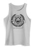 Herren Tank-Top Schriftzug Oldschool Print Tiger Bedruck Muskelshirt Muscle Shirt Neverless®preview