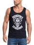 Herren Tank-Top See You in Valhalla Wikinger Totenkopf Skull  Muskelshirt Muscle Shirt Neverless®preview