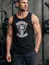 Herren Tank-Top See You in Valhalla Wikinger Totenkopf Skull  Muskelshirt Muscle Shirt Neverless®preview