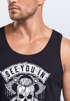 Herren Tank-Top See You in Valhalla Wikinger Totenkopf Skull  Muskelshirt Muscle Shirt Neverless®preview