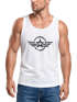 Herren Tank-Top Shirt Airforce Symbol Stern Army Military Aufdruck Emblem Muskelshirt Muscle Shirt Neverless®preview