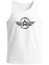 Herren Tank-Top Shirt Airforce Symbol Stern Army Military Aufdruck Emblem Muskelshirt Muscle Shirt Neverless®preview
