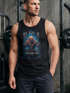 Herren Tank-Top Shirt Frontprint See you in Valhalla Wikinger Krieger Nordmänner Mythologie Muscle Shirt Neverless®preview