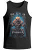 Herren Tank-Top Shirt Frontprint See you in Valhalla Wikinger Krieger Nordmänner Mythologie Muscle Shirt Neverless®preview