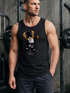 Herren Tank-Top Shirt Jackson Bear Parodie Bear it! Teddy Bär Musik Print Aufdruck Muskelshirt Neverless®preview