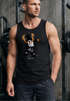 Herren Tank-Top Shirt Jackson Bear Parodie Bear it! Teddy Bär Musik Print Aufdruck Muskelshirt Neverless®preview