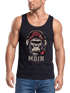 Herren Tank-Top Shirt Moin Schriftzug Gorilla Musik Aufdruck Brustprint Printshirt Sommer Muskelshirt Neverless®preview