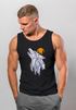 Herren Tank-Top Shirt Polygon Print Wolf Wald Outdoor Adventure Natur Tiermotiv  Muskelshirt Neverless®preview