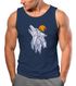 Herren Tank-Top Shirt Polygon Print Wolf Wald Outdoor Adventure Natur Tiermotiv  Muskelshirt Neverless®preview