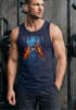 Herren Tank-Top Shirt Valhalla Rising Wikinger Nordmänner Mythologie Runen Print Aufdruck Muscle Shirt Neverless®preview