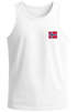 Herren Tank-Top Skandinavisches Design Flagge Norwegen Fan Shirt für Sport Alltag Reise Muskelshirt Neverless®preview