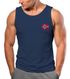 Herren Tank-Top Skandinavisches Design Flagge Norwegen Fan Shirt für Sport Alltag Reise Muskelshirt Neverless®preview