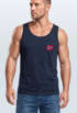 Herren Tank-Top Skandinavisches Design Flagge Norwegen Fan Shirt für Sport Alltag Reise Muskelshirt Neverless®preview