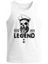 Herren Tank-Top Skull Captain Legend Totenkopf Bart Kapitän Neverless®preview