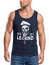 Herren Tank-Top Skull Captain Legend Totenkopf Bart Kapitän Neverless®preview