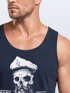 Herren Tank-Top Skull Captain Legend Totenkopf Bart Kapitän Neverless®preview