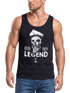 Herren Tank-Top Skull Captain Legend Totenkopf Bart Kapitän Neverless®preview