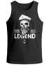 Herren Tank-Top Skull Captain Legend Totenkopf Bart Kapitän Neverless®preview