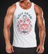 Herren Tank-Top Skull Crab Anker maritimes Motiv witzig Muskelshirt Muscle Shirt Neverless®preview