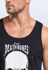 Herren Tank-Top Skull Death and Bones Totenkopf Club Outfit Muskelshirt Muscle Shirt Neverless®preview