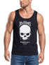 Herren Tank-Top Skull Death and Bones Totenkopf Club Outfit Muskelshirt Muscle Shirt Neverless®preview