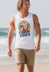 Herren Tank-Top Sommer Good Vibes 70er Jahre Retro Print Hippie Style Muskelshirt Muscle Shirt Neverless®preview