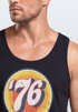 Herren Tank-Top Sommer Good Vibes 70er Jahre Retro Print Hippie Style Muskelshirt Muscle Shirt Neverless®preview