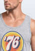 Herren Tank-Top Sommer Good Vibes 70er Jahre Retro Print Hippie Style Muskelshirt Muscle Shirt Neverless®preview