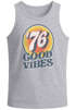 Herren Tank-Top Sommer Good Vibes 70er Jahre Retro Print Hippie Style Muskelshirt Muscle Shirt Neverless®preview