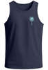 Herren Tank-Top Sommer Shirt mit Brustlogo Palme Aufdruck Fashion Surfen Muskelshirt Neverless®preview