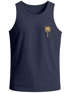 Herren Tank-Top Sommer Shirt mit Brustlogo Palme Aufdruck Fashion Surfen Muskelshirt Neverless®preview