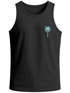 Herren Tank-Top Sommer Shirt mit Brustlogo Palme Aufdruck Fashion Surfen Muskelshirt Neverless®preview